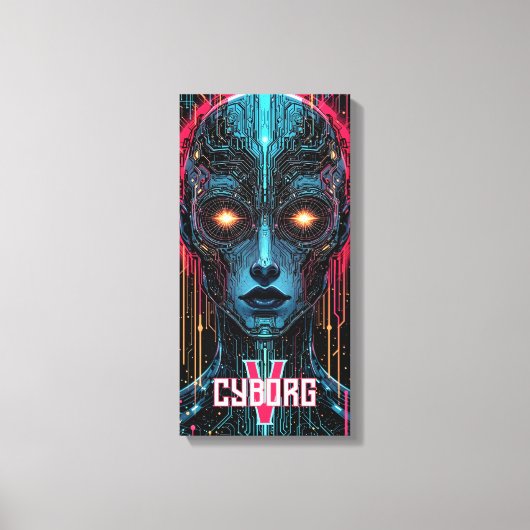 fantoomstroomkring canvas afdruk (Voorkant)
