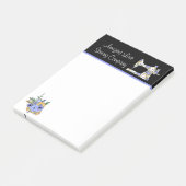 Fantsoen Bloem Steekmachine Notitieblok Post-it® Notes (Schuin)