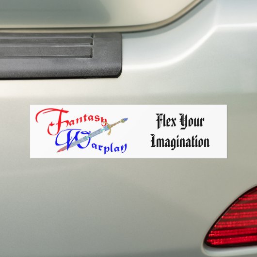 Fanwar Bumpersticker (Op auto)