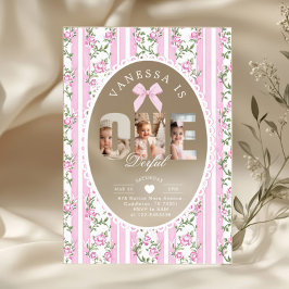 Fany One Love Shack Fotocollage 1e verjaardag Acryl Uitnodigingen