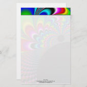 Fanyc - Mandelbrot Fractal Art Briefpapier (Voorkant / Achterkant)