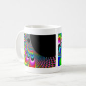 Fanyc - Mandelbrot Fractal Art Koffiemok (Voorkant links)