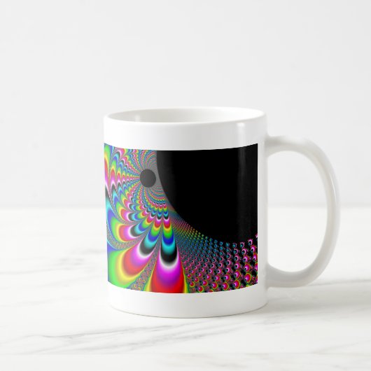 Fanyc - Mandelbrot Fractal Art Koffiemok (Rechts)