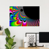 Fanyc - Mandelbrot Fractal Art Poster (Thuiskantoor)