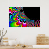 Fanyc - Mandelbrot Fractal Art Poster (Keuken)
