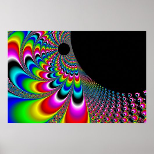 Fanyc - Mandelbrot Fractal Art Poster (Voorkant)