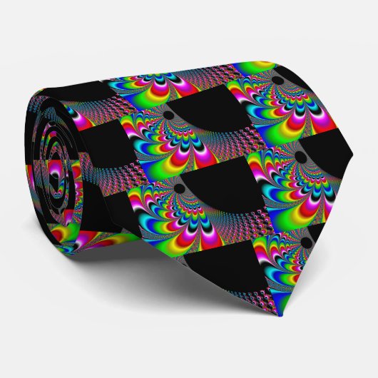 Fanyc - Mandelbrot Fractal Art Stropdas (Opgerold)