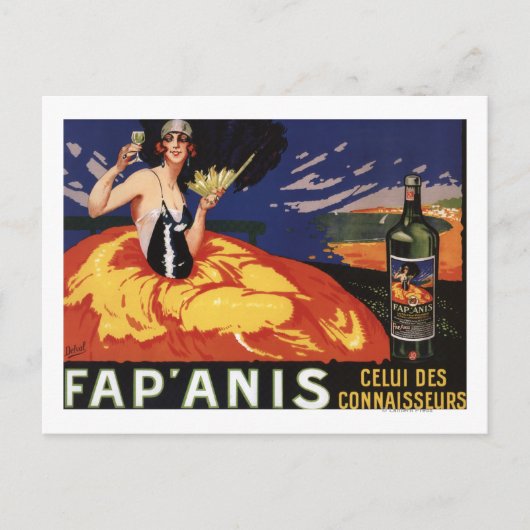 Fap'Anis Celui des Connaisseurs Briefkaart (Voorkant)