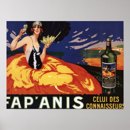 Fap'Anis Celui des Connaisseurs Poster (Voorkant)