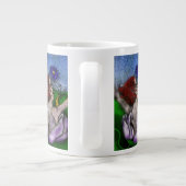 Far away Flower Jumbo Mug Grote Koffiekop (Achterkant)