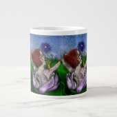 Far away Flower Jumbo Mug Grote Koffiekop (Voorkant)
