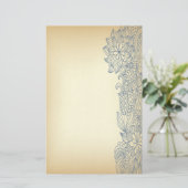 Far East Floral Stationery Briefpapier (Staand voorkant)