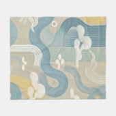 Far Eastern Dekbedovertrek Design Fleece Deken (Voorkant (Horizontaal))