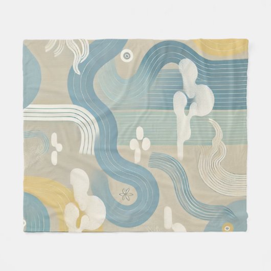 Far Eastern Dekbedovertrek Design Fleece Deken (Voorkant (Horizontaal))