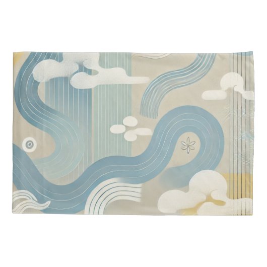 Far Eastern Dekbedovertrek Design Kussensloop (Achterkant)