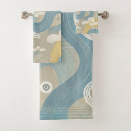 Far Eastern Design Bad Handdoek