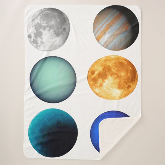 Far Far Far Away Sherpa Blanket Sherpa Deken (Voorkant)