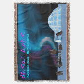 Far North Kerstmis Deken (Voorkant Verticaal)