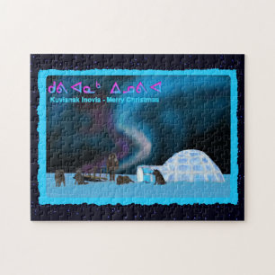 Far North Kerstmis Legpuzzel