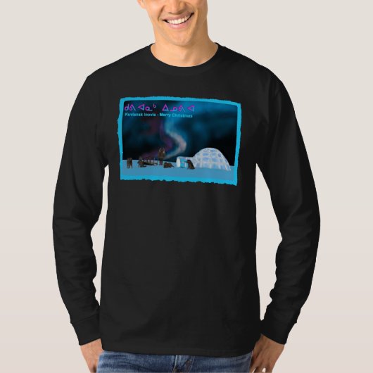 Far North Kerstmis T-shirt (Voorkant)