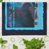 Far North Kerstmis Theedoek (Gevouwen)