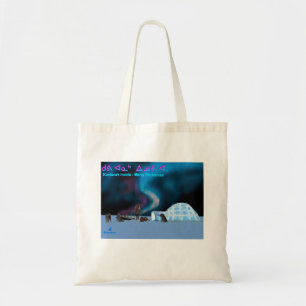 Far North Kerstmis Tote Bag
