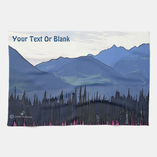 Far North Summer  Theedoek (Horizontaal)