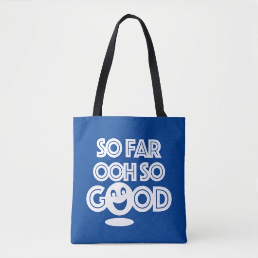Far Ooh, zo goede Happy Canvas tas (Voorkant)