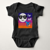 Far Out Design - Baby Jersey Bodypak Romper (Voorkant)