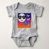 Far Out Design - Baby Jersey Bodysuit (Voorkant)
