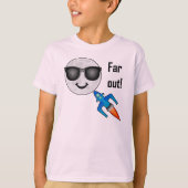 Far Out Design - Kids' Basic T-Shirt (Voorkant)