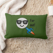 Far Out Design - Lendekussen 33 cm x 53 cm Kussen (Deken)