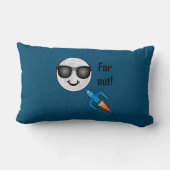 Far Out Design - Lendekussen 33 cm x 53 cm Kussen (Achterkant)