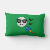 Far Out Design - Lendenkussen 33 cm x 53 cm Kussen (Achterkant)