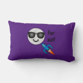 Far Out design - lendenkussen 33 cm x 53 cm Kussen (Achterkant)