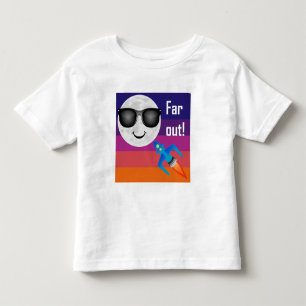 Far Out Design - Peuter fijne jersey T-shirt