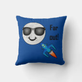 Far Out Design - Worpillow 16" x 16" Kussen (Achterkant)