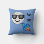 Far Out Design - Worpillow 16" x 16" Kussen (Achterkant)