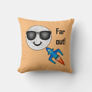 Far Out Design - Worpillow 16" x 16" Kussen