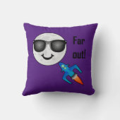 Far Out Design - Worpillow 16" x 16" Kussen (Achterkant)