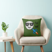 Far Out Design - Worpillow 16" x 16" Kussen (Stoel)