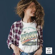 Far Out Man Retro 60's Slogan gepersonaliseerd