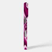 Far Out Retro Abstracte Psychedelische Magenta Case-Mate iPhone Case (Achterkant / Rechts)
