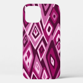 Far Out Retro Abstracte Psychedelische Magenta iPhone 16 Pro Hoesje