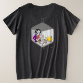 Faraday Offline Moment Grote Maat T-shirt (Design achterkant)