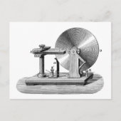 Faraday-schijfgenerator Briefkaart (Voorkant)