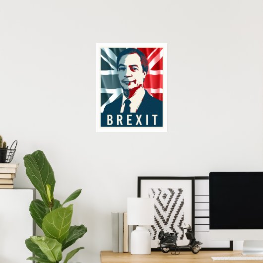 Farage Brexit Poster - - (Thuiskantoor)