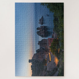 Faraglioni en Tonnara in Scopello op Sicilië Legpuzzel