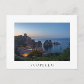 Faraglioni en Tonnara in Scopello, Sicilië Briefkaart (Voorkant)