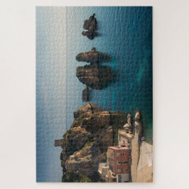 Faraglioni en Tonnara in Scopello, Sicilië Legpuzzel